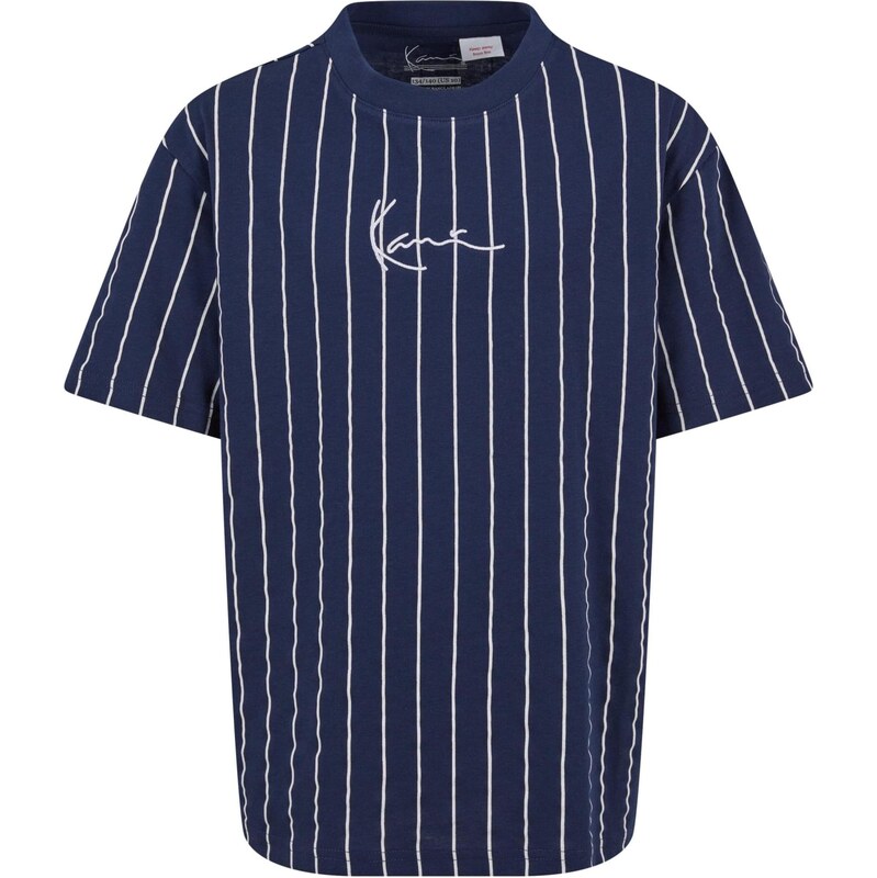 Karl Kani Tričko Essential tmavomodrá / biela 67586030