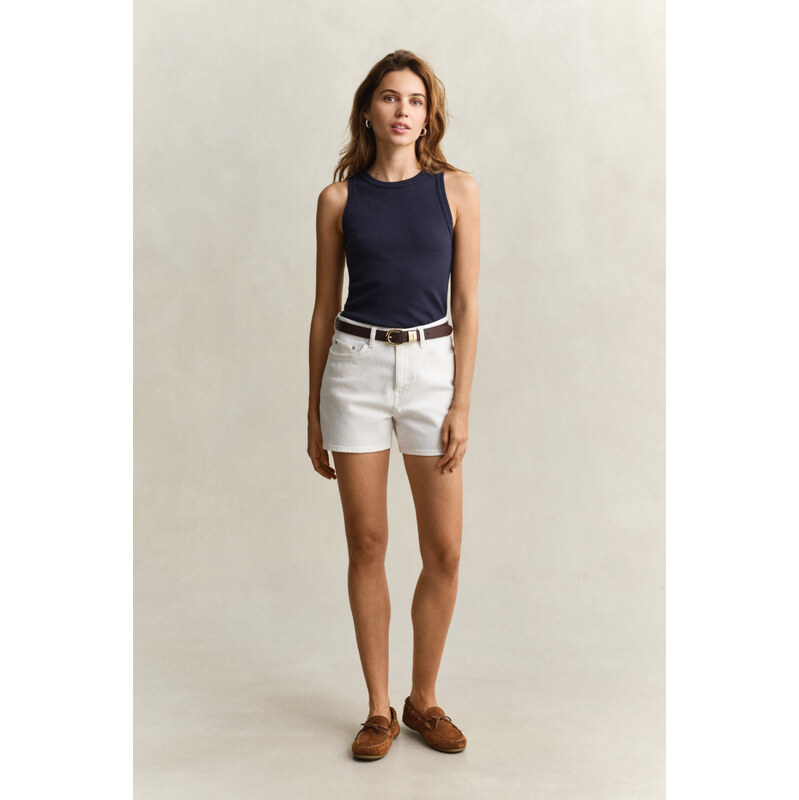 ŠORTKY GANT DENIM SHORTS EGGSHELL 67371888