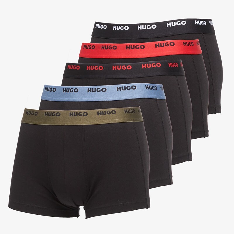 Boxerky Hugo Boss Trunk 5-Pack Light Grey XL 67375911