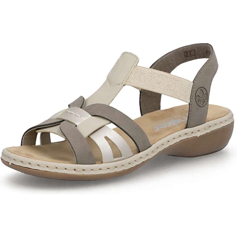 Dámske sandále RIEKER 65918-64 béžová S6 67378351