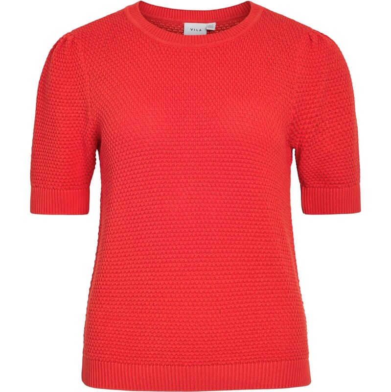 VILA Sveter VIDalo ohnivo červená 67378694