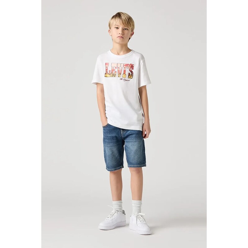 Detské rifľové krátke nohavice Levis NEW 511 SLIM FIT DENIM SHORT 61937565