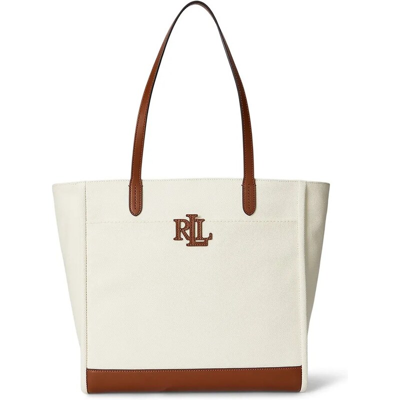 Bavlnená taška Lauren Ralph Lauren 67378933