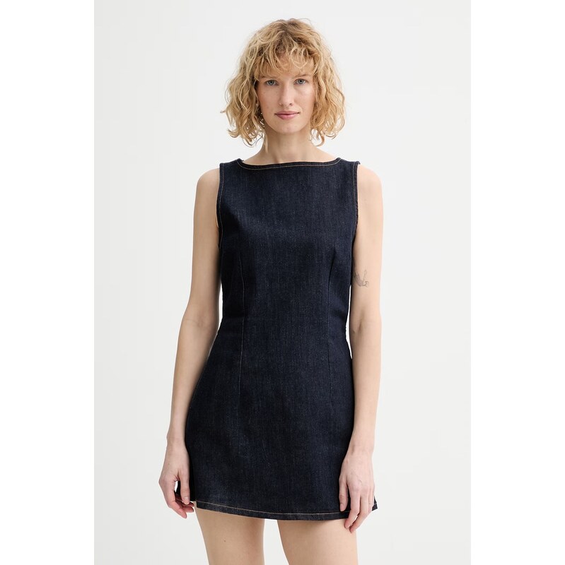 Rifľové šaty Levis LITTLE DENIM 67379056