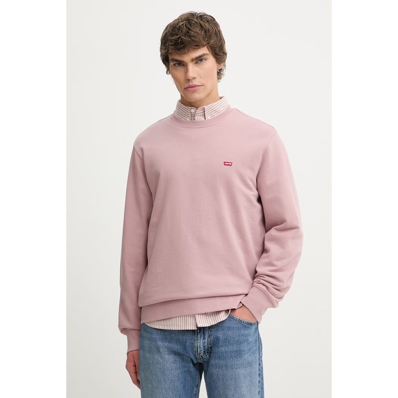 Bavlnená mikina Levis THE ORIGINAL HM CREW 67379174