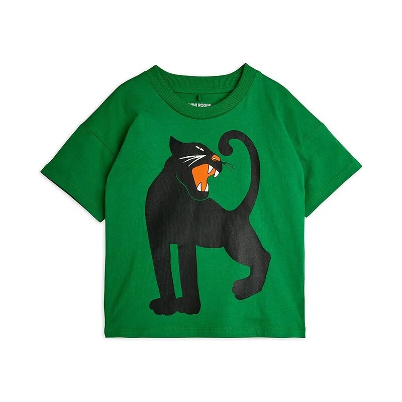 Detské bavlnené tričko Mini Rodini Panther 67379004