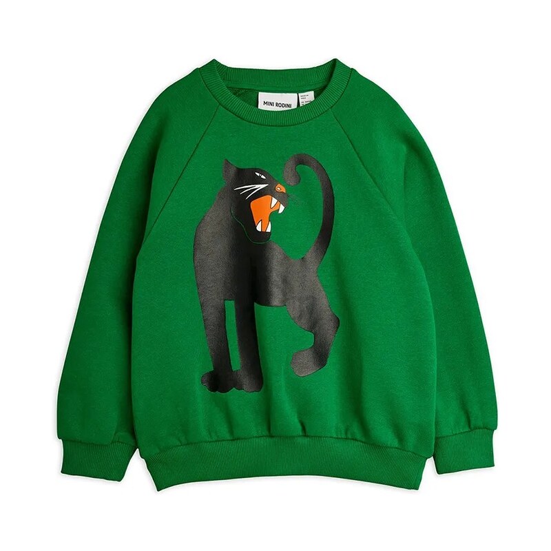 Detská bavlnená mikina Mini Rodini Panther 67379151