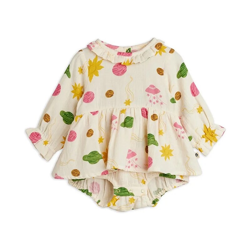 Bavlnené body pre bábätká Mini Rodini Space 67379170