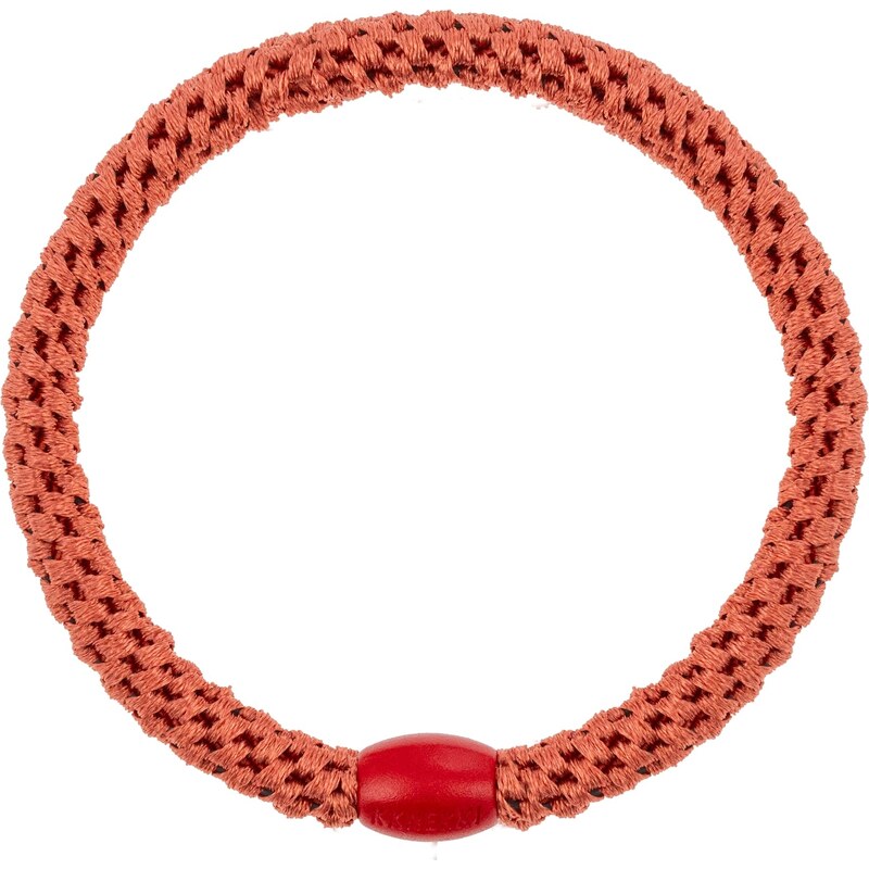 Gumička do vlasov Kknekki Slim Teracotta 67379283