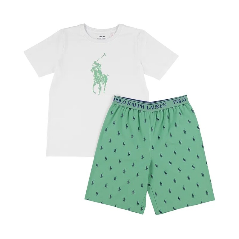 Detské bavlnené pyžamo Polo Ralph Lauren 67380143