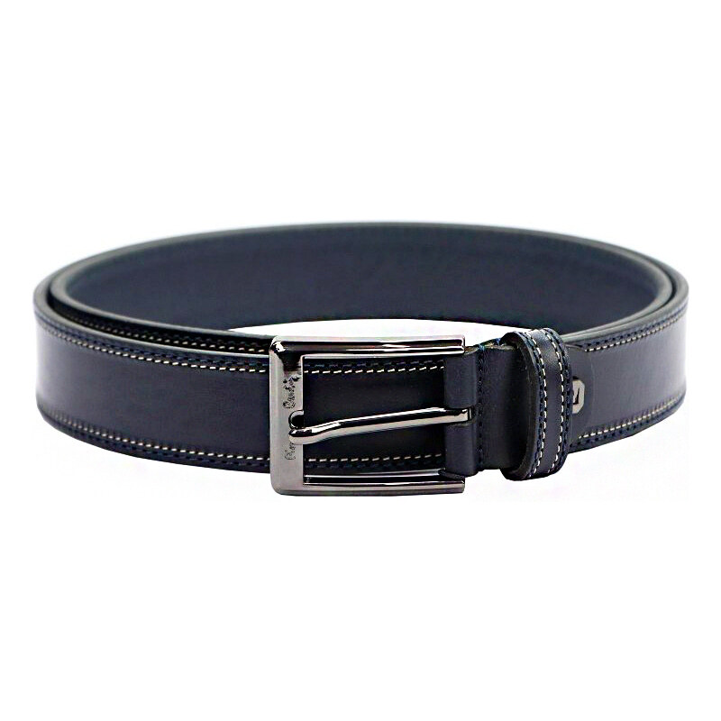 Pánsky kožený opasok Pierre Cardin 8055 BLU 67383745