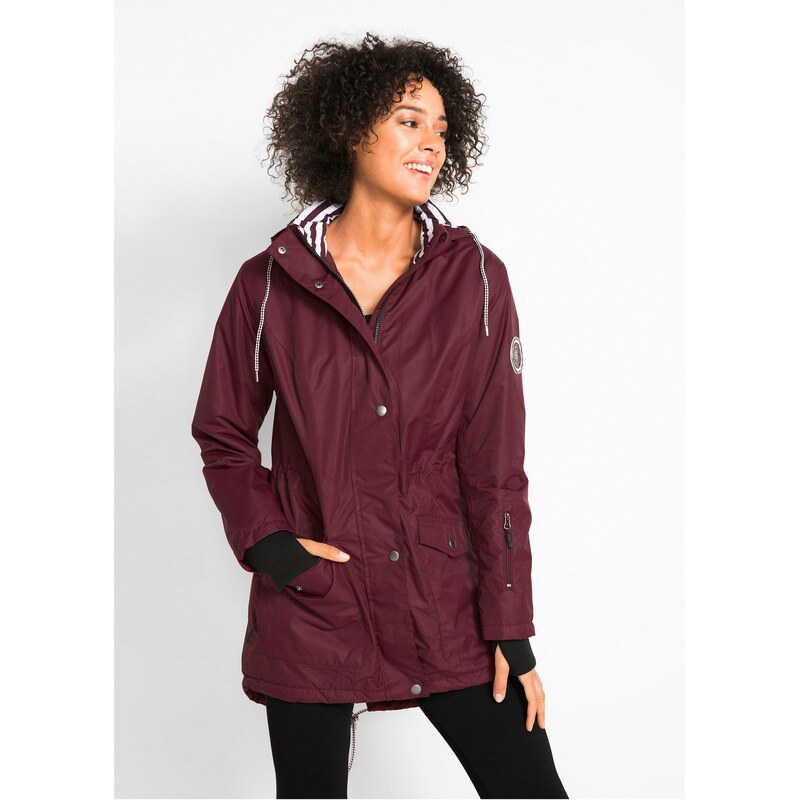 bonprix Funkčná outdoorová bunda, nepremokavá, farba červená 45082665