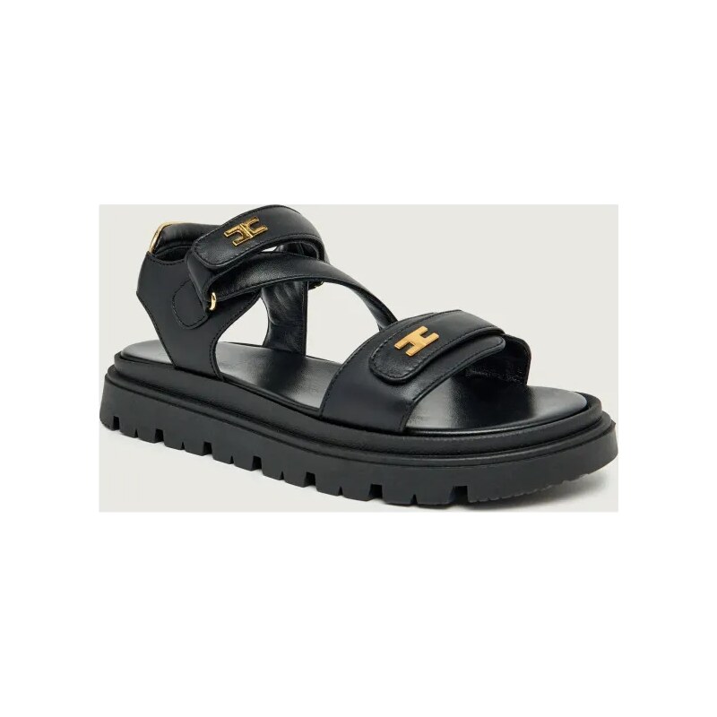 Elisabetta Franchi Kožené sandále 67384073