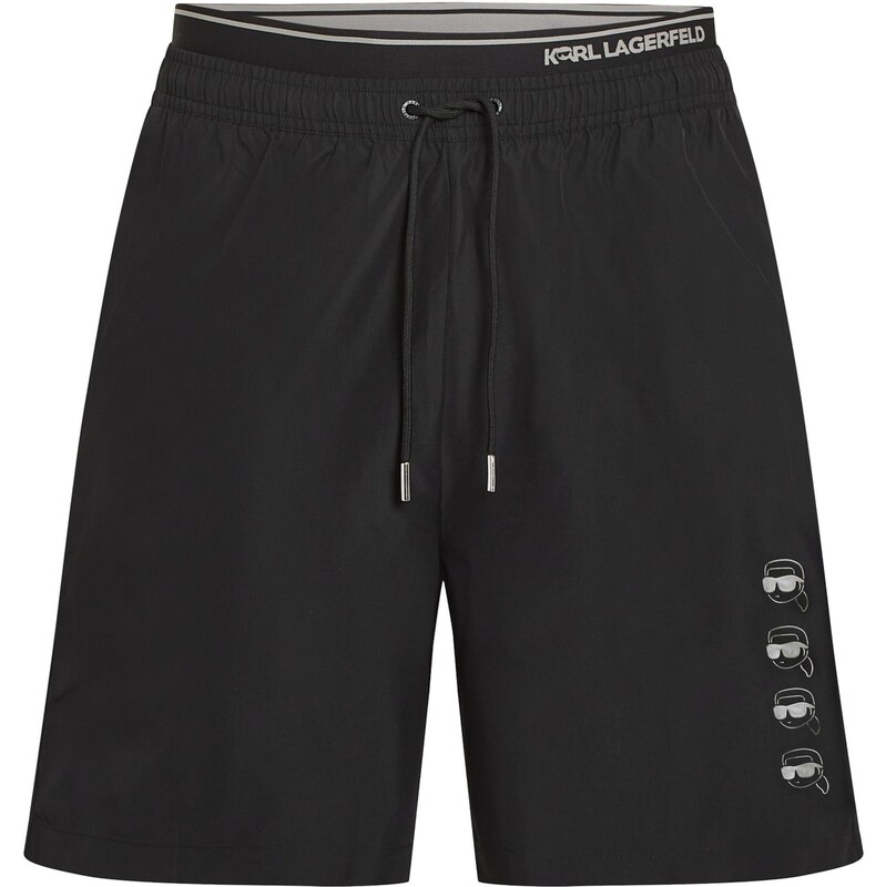 Karl Lagerfeld Plavky striebornosivá / čierna 67392446