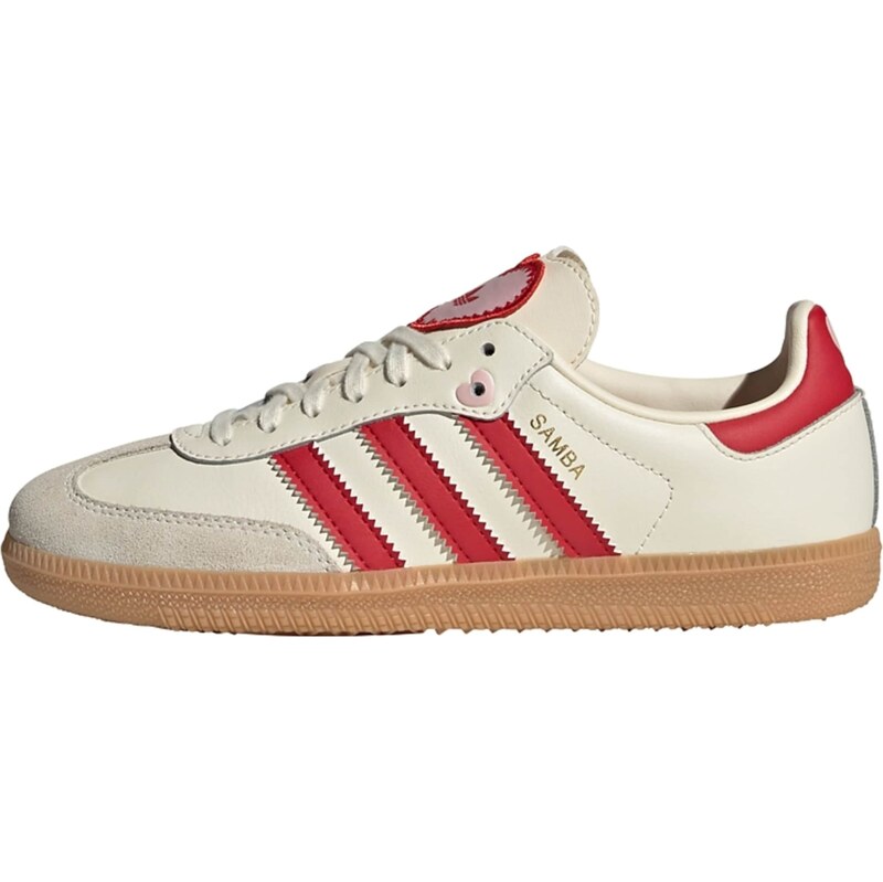 ADIDAS ORIGINALS Tenisky Samba OG svetlosivá / ružová / červená / 67392421
