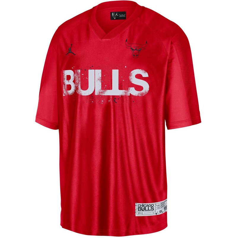 Jordan Dri-FIT MVP Chicago Bulls Tee University Red - Pánske - Tričko 67385291