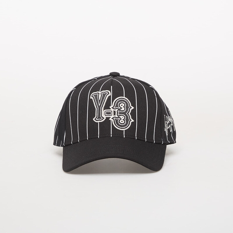 Šiltovka Y-3 Pinstripe Cap Black M 67386007