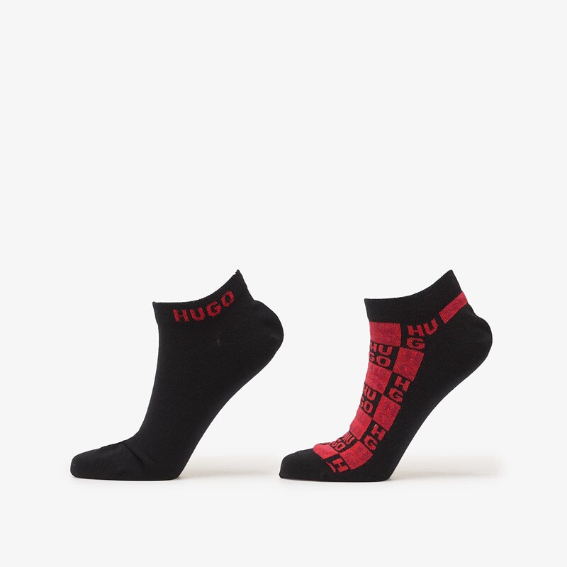 Ponožky Hugo Boss As Aaron Socks 2-Pack Black 43-46 67386006
