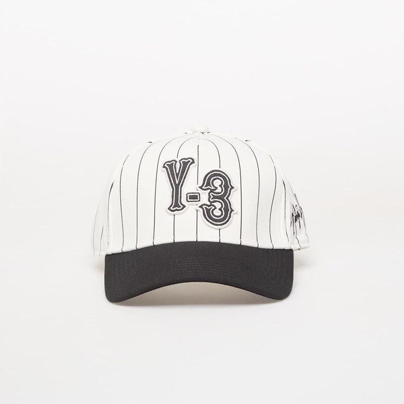Šiltovka Y-3 Pinstripe Cap Chalk White M 67386015