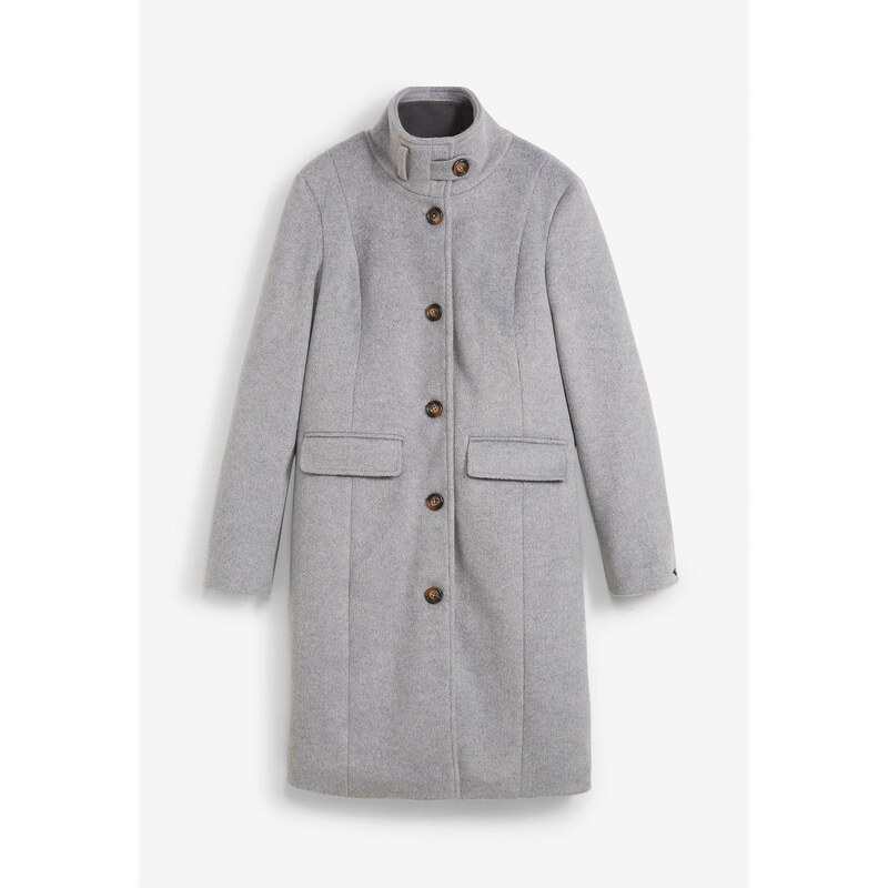 bonprix Zimný kabát, 2v1 vzhľad, farba šedá 58271773