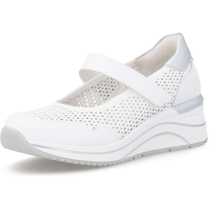 RIEKER Dámske baleríny REMONTE D0T21-80 biela S6 67386039