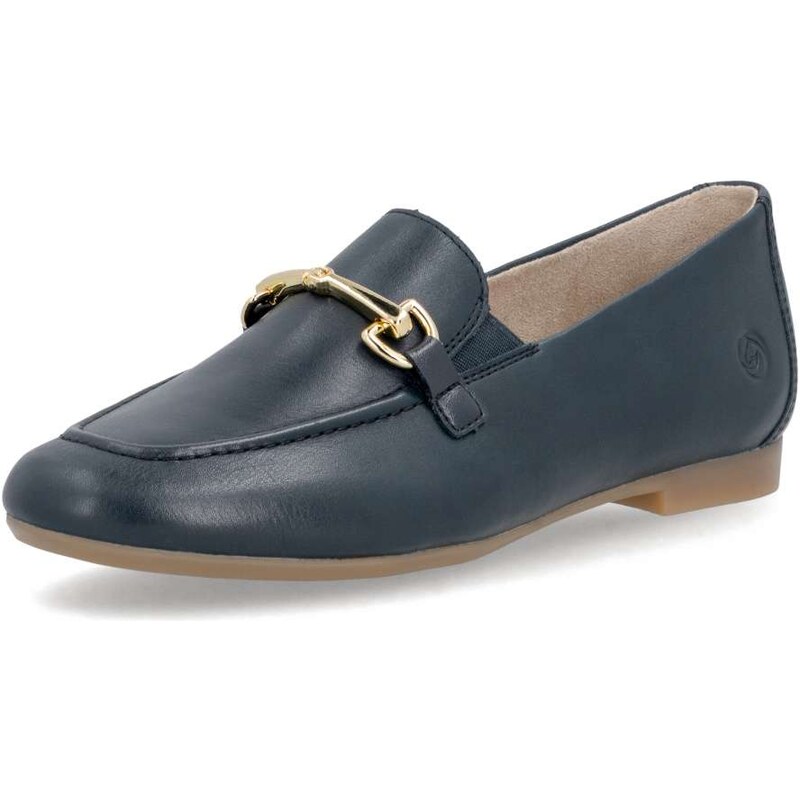 RIEKER Dámske mokasíny REMONTE D0K13-14 modrá S6 67386041
