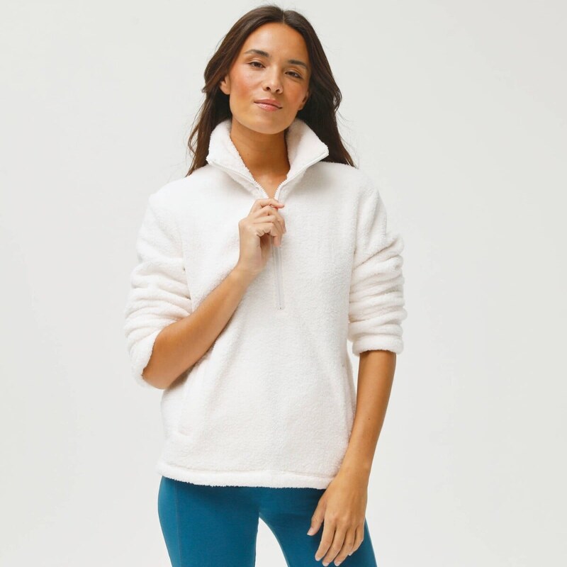 Bunda zo sherpy so stojačikom na zips ražná 054 Blancheporte 67387769