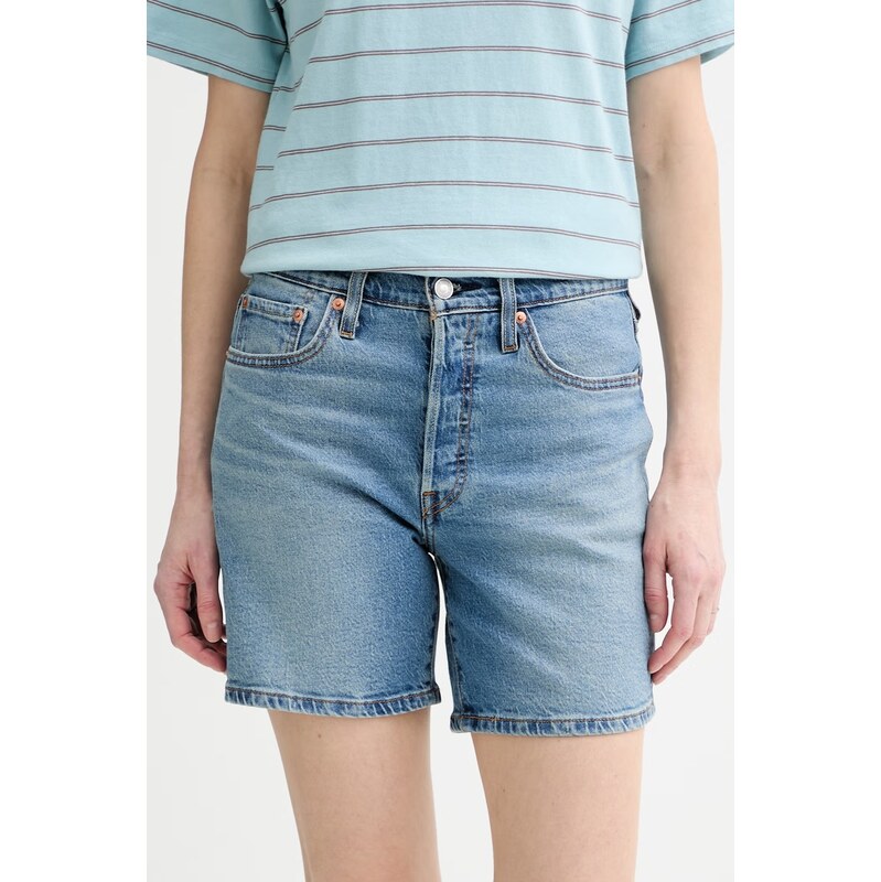 Rifľové krátke nohavice Levis 501 MID THIGH 67403985