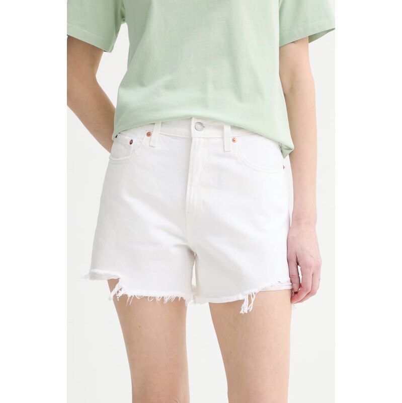 Rifľové krátke nohavice Levis RIBCAGE A-LINE 67403987