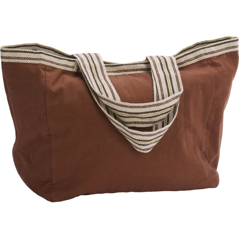 MADAM STOLTZ Bavlnená taška Rust 67391086