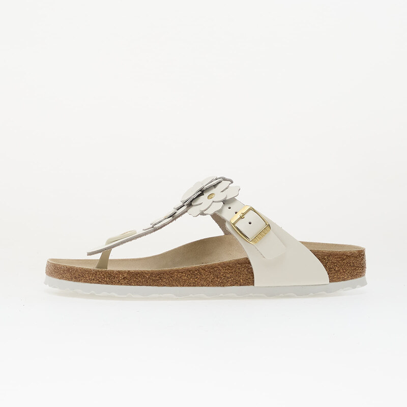 Birkenstock Gizeh Flower Leather Women White 67391195