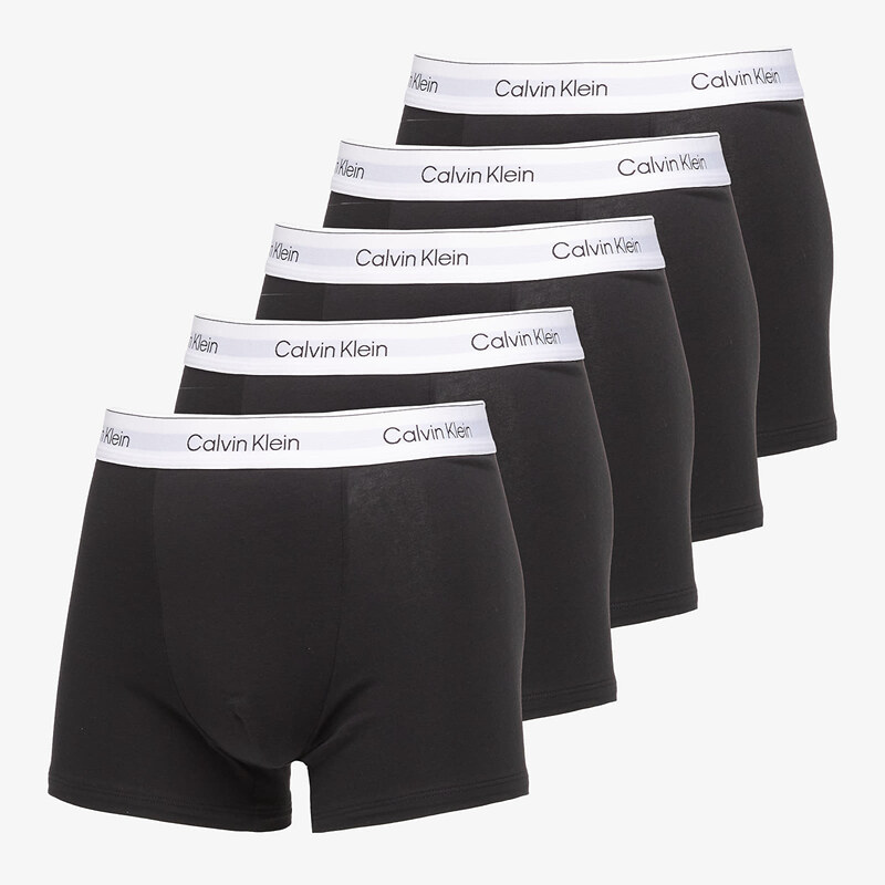 Boxerky Calvin Klein Relaxed Fit Trunk 5-Pack Black L 67391222