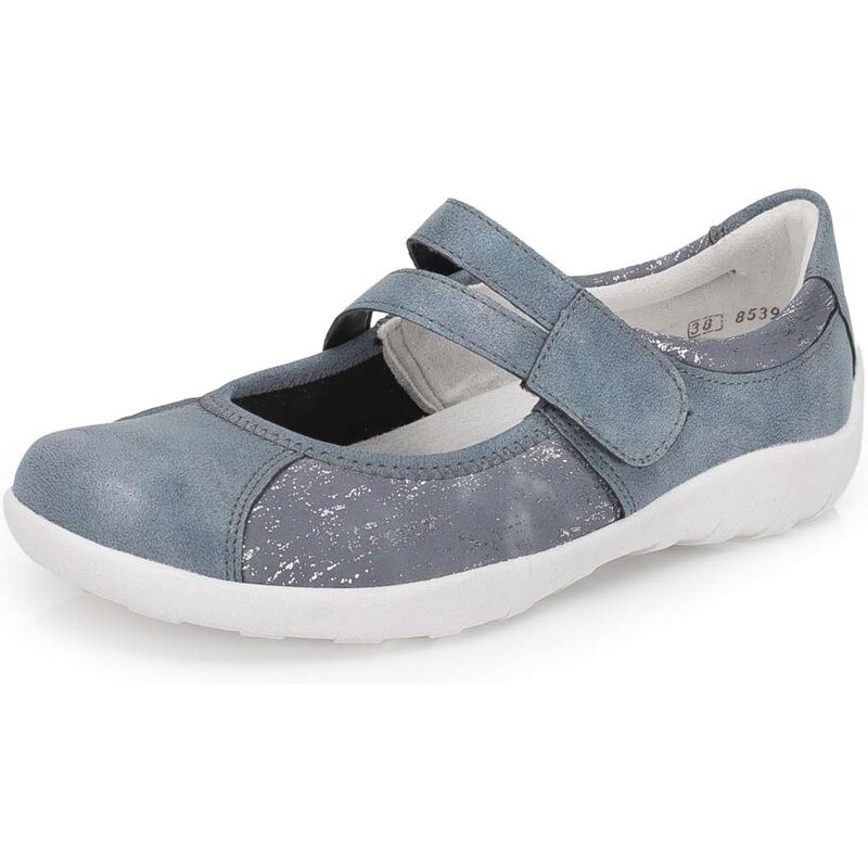 RIEKER Dámske baleríny REMONTE R3510-13 modrá S6 67391497