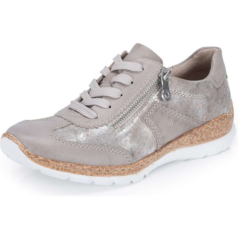 Dámske poltopánky RIEKER N4221-90 béžová S6 67391526