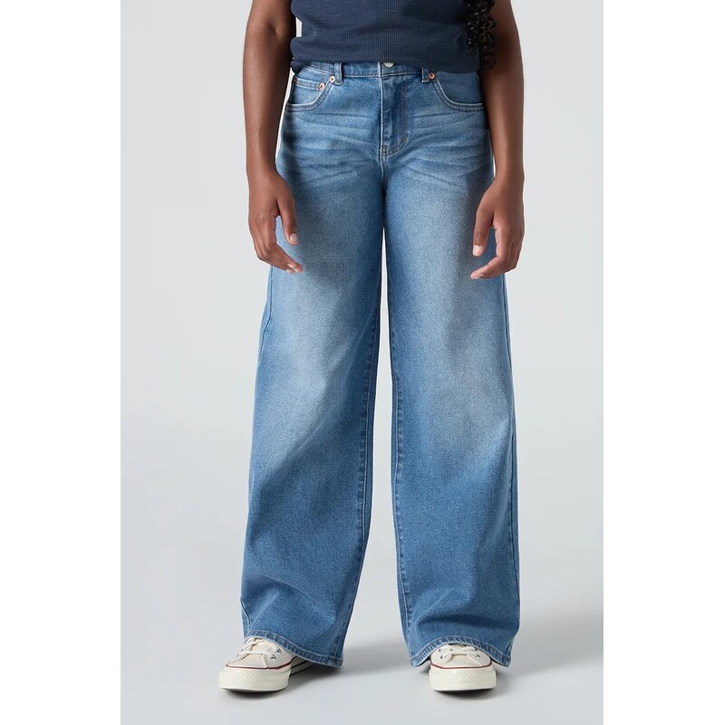 Detské rifle Levis HIGH RISE BAGGY 67391471