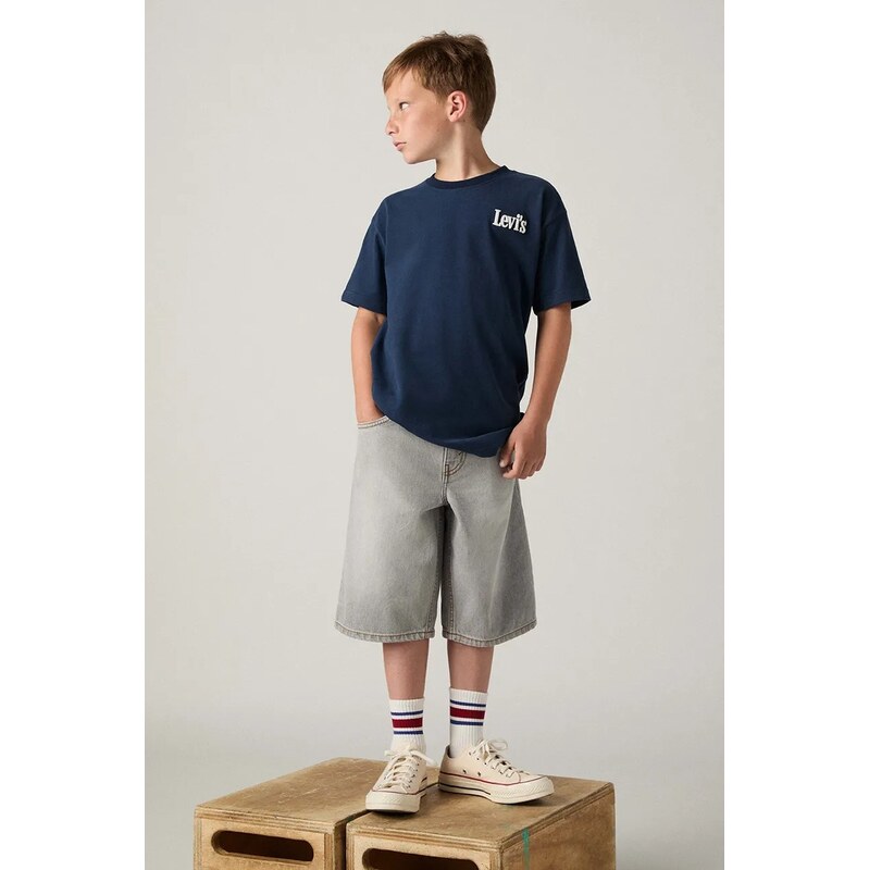 Detské rifľové krátke nohavice Levis SKATE SHORTS 67391516