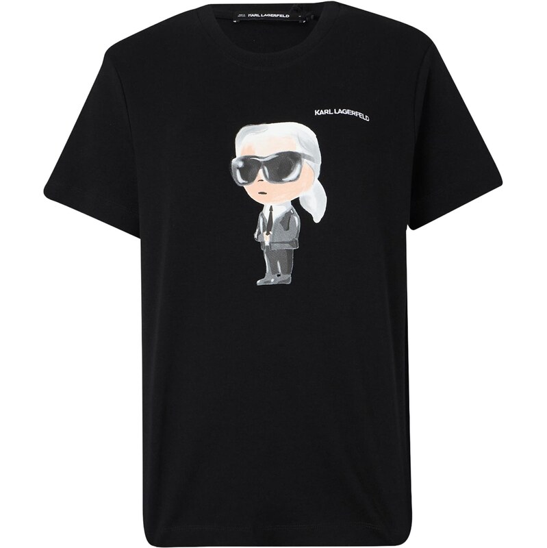 Karl Lagerfeld Tričko IKON AQUARELLE K telová / biela 61984887