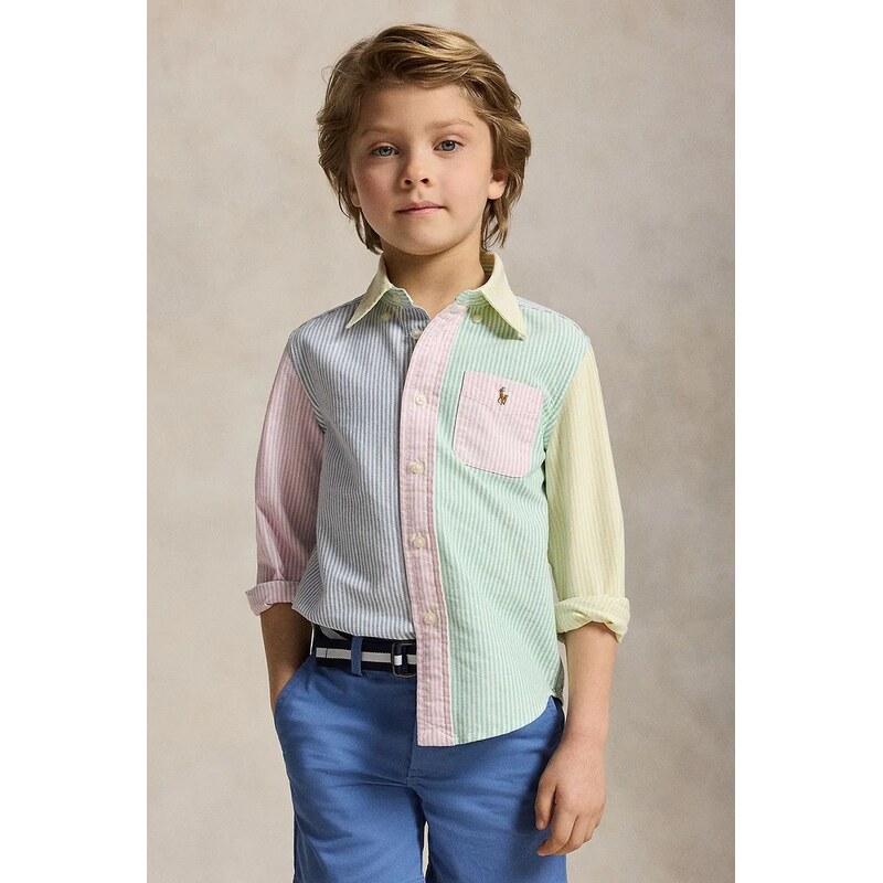 Detská bavlnená košeľa Polo Ralph Lauren 67404287