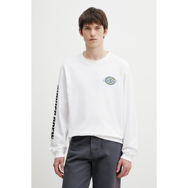 Bavlnené tričko s dlhým rukávom Dickies 67403735