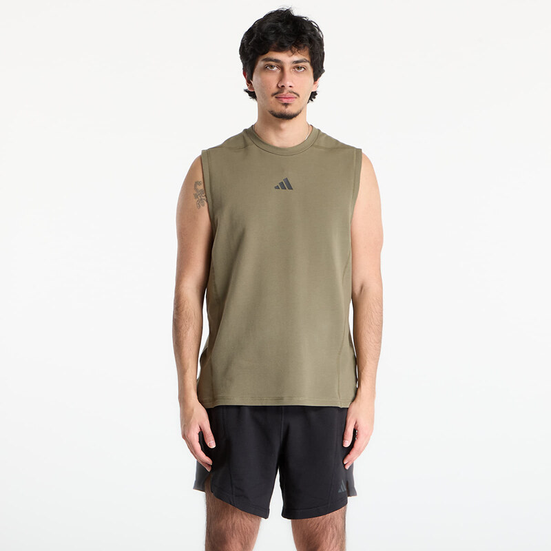 adidas Performance Tričko adidas D4T X Sl Tee Olive Strata XL 67392665