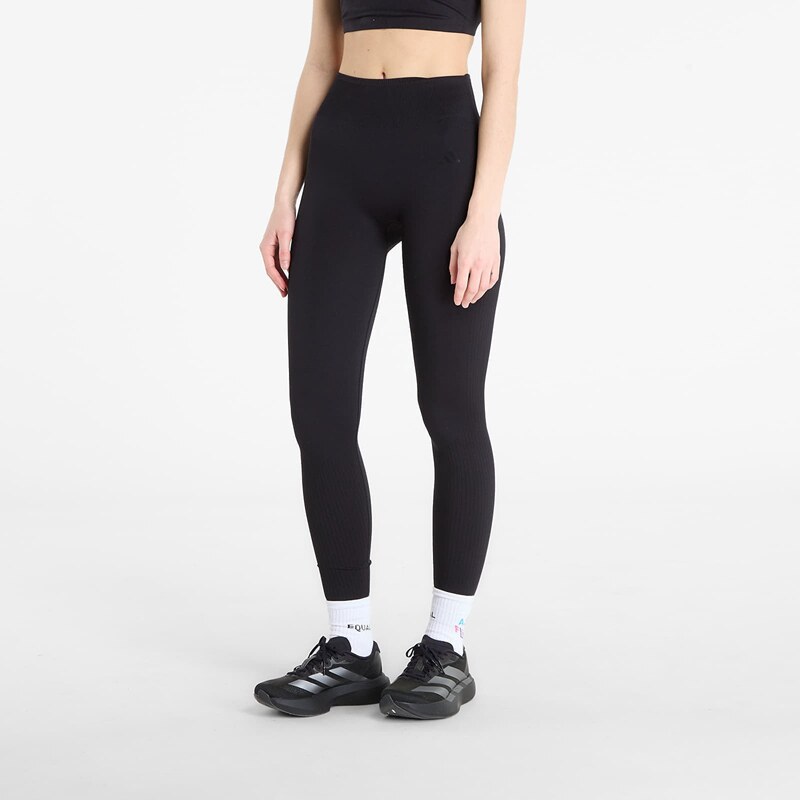 adidas Performance Legíny adidas We Knit 1/1 L Black XS 67392710