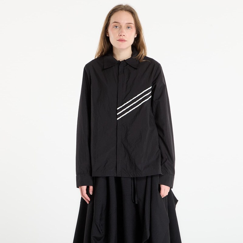 Košeľa Y-3 Raw Edge 3 Stripes Shirt Black XS 67392718