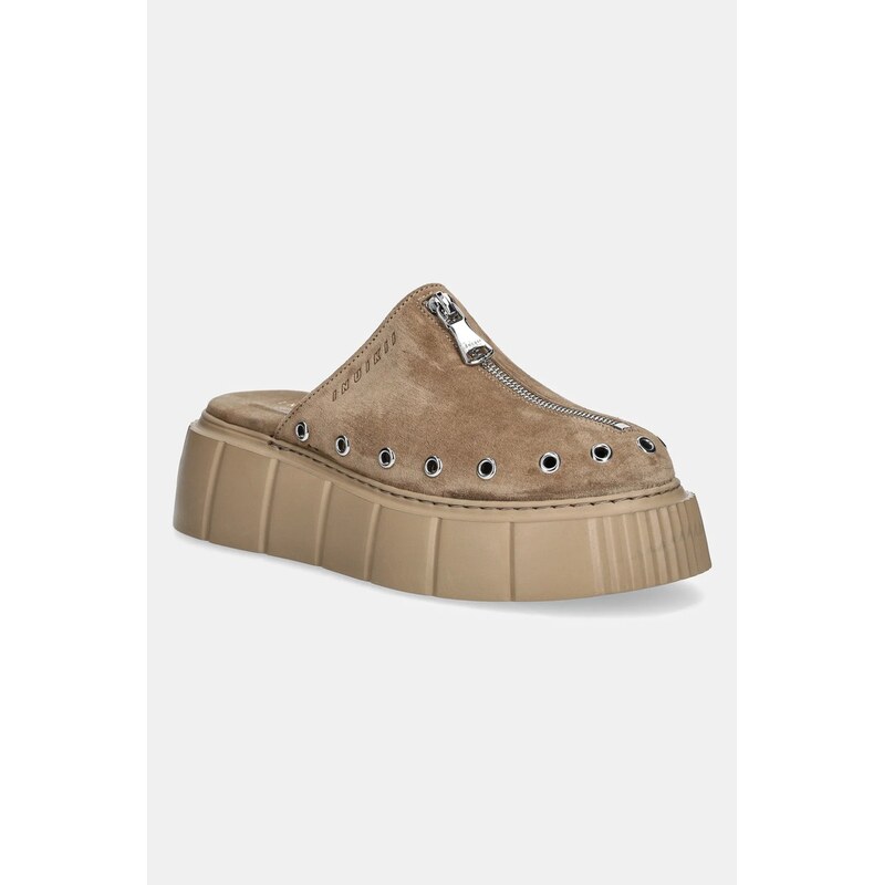 Semišové šľapky Inuikii Matilda Mule Suede 61820169