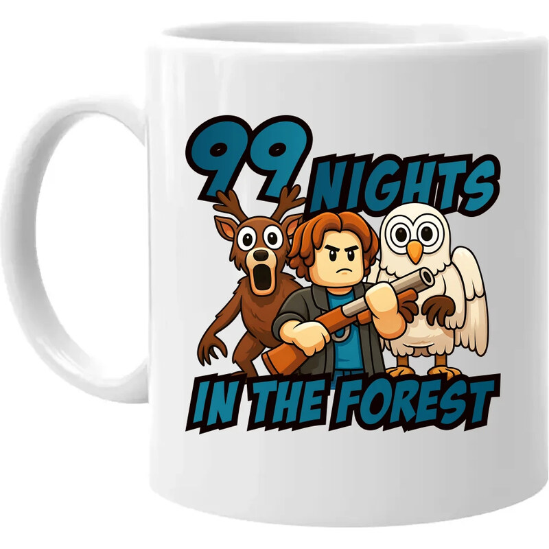 E-shop Garibald 99 nights in the forest - keramický hrnček s potlačou