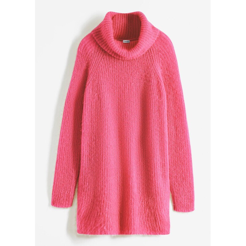 bonprix Rolák oversize, farba ružová 46202028