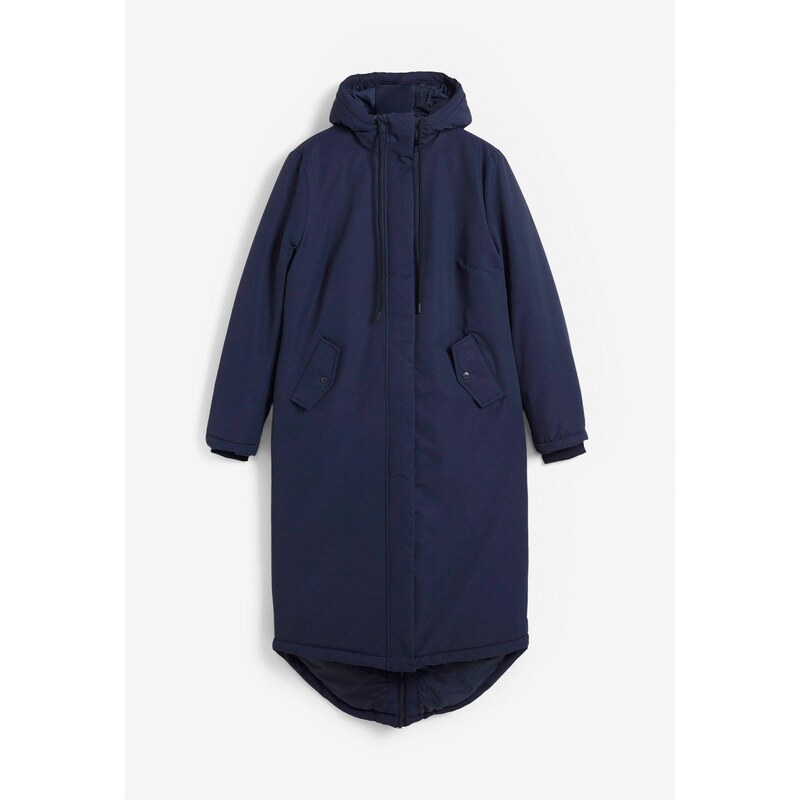 bonprix Zimný kabát s prešívanou podšívkou, farba modrá 47459920