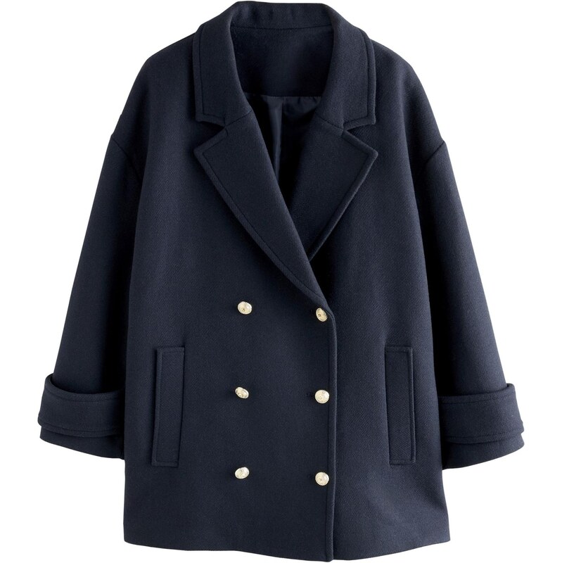 Next Prechodný kabát námornícka modrá 67399746