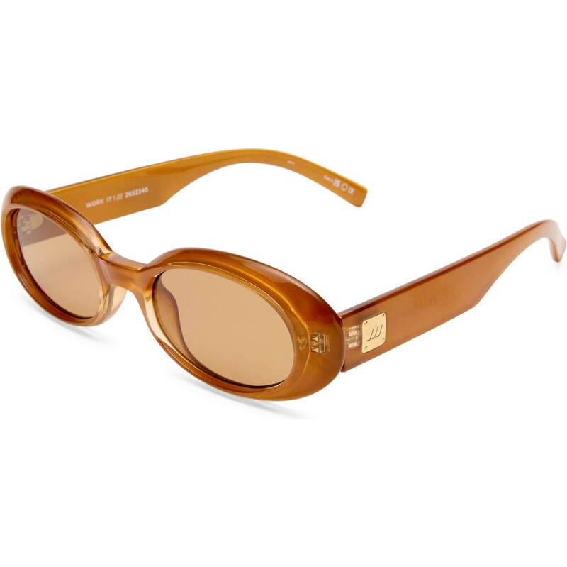 LE SPECS Slnečné okuliare WORK IT! karamelová 67399755