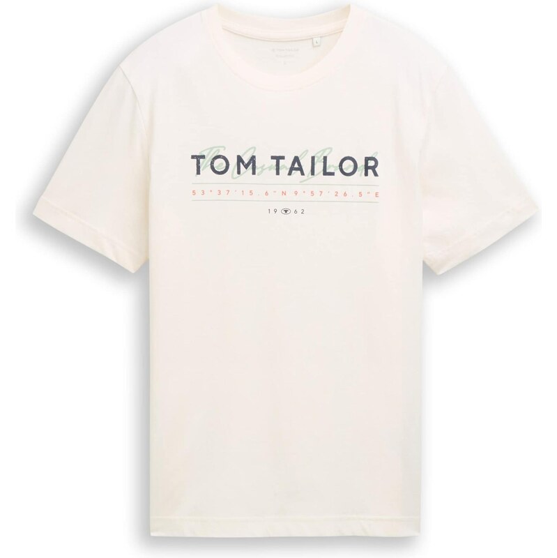 TOM TAILOR Tričko telová / mätová / oranžová / prírodná biela 67399814