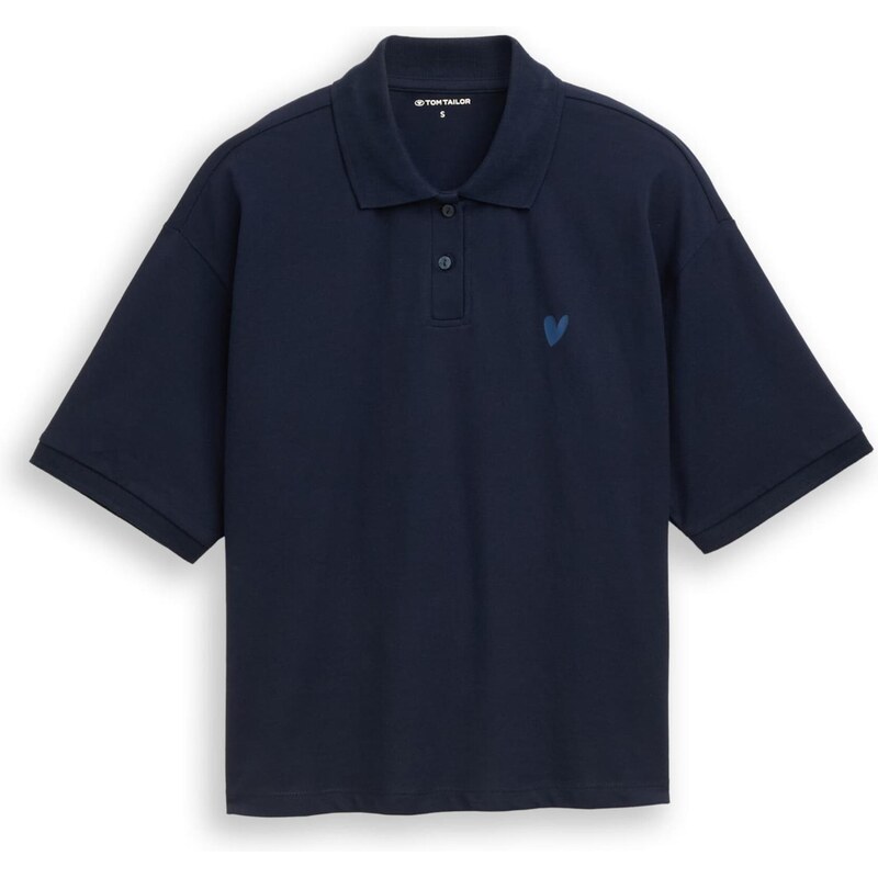 TOM TAILOR Tričko námornícka modrá / tmavomodrá 67399824